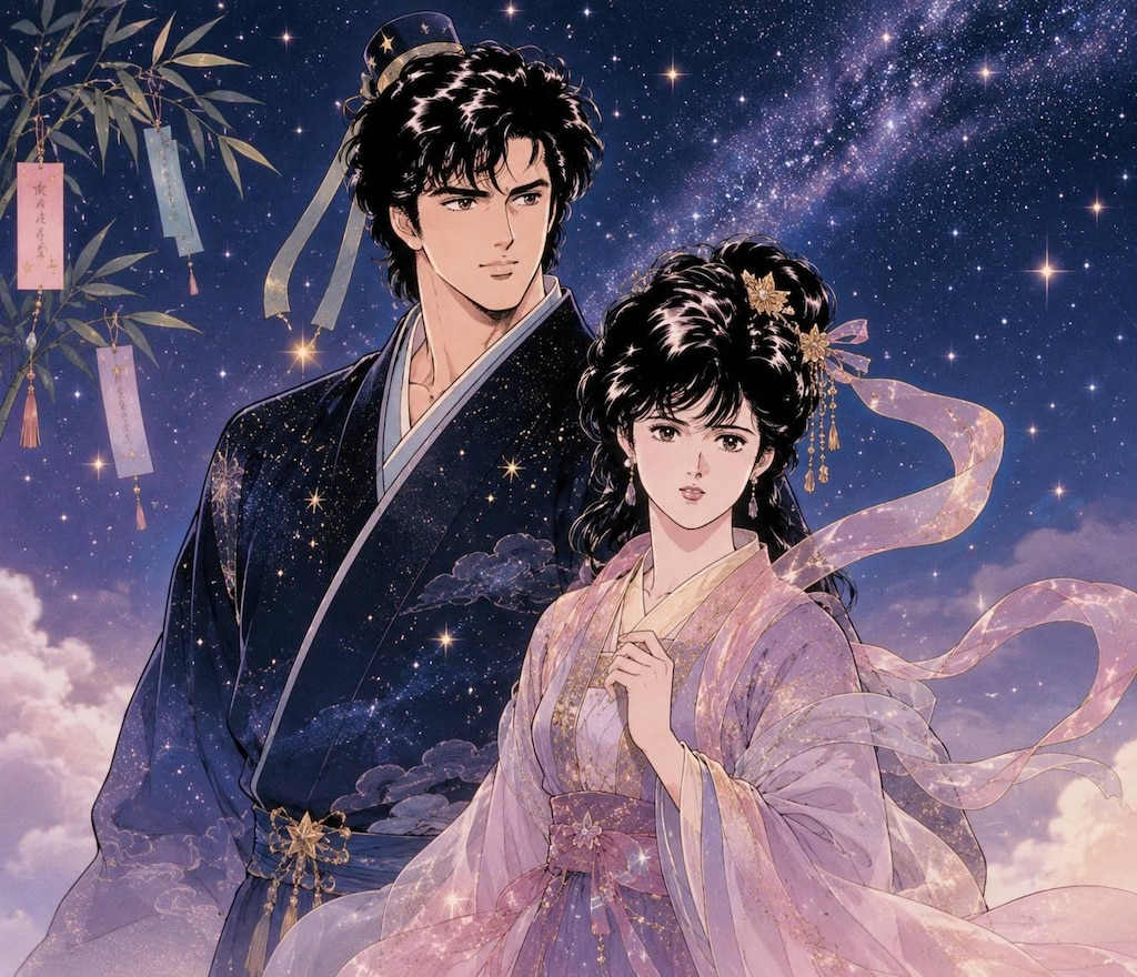 シティーハンター　獠と香の牽牛と織姫