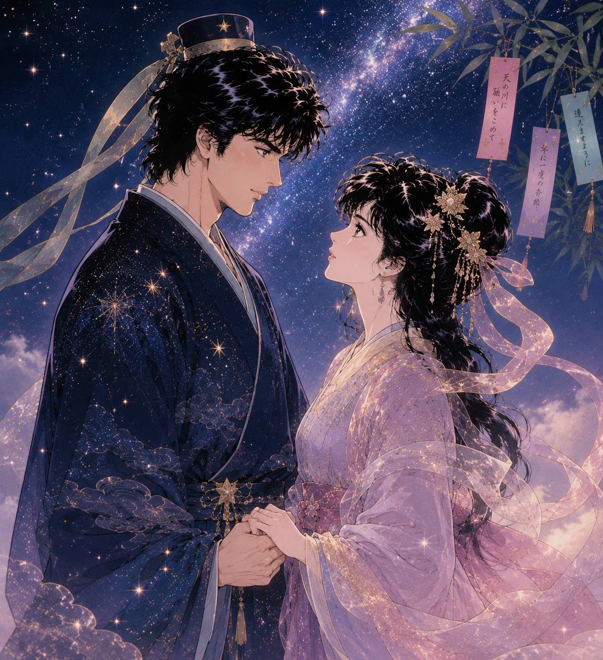 シティーハンター　獠と香の牽牛と織姫