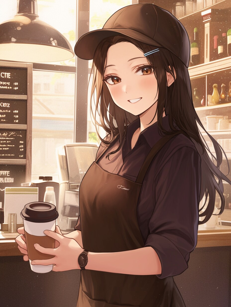 カフェのお姉さん☕✨176