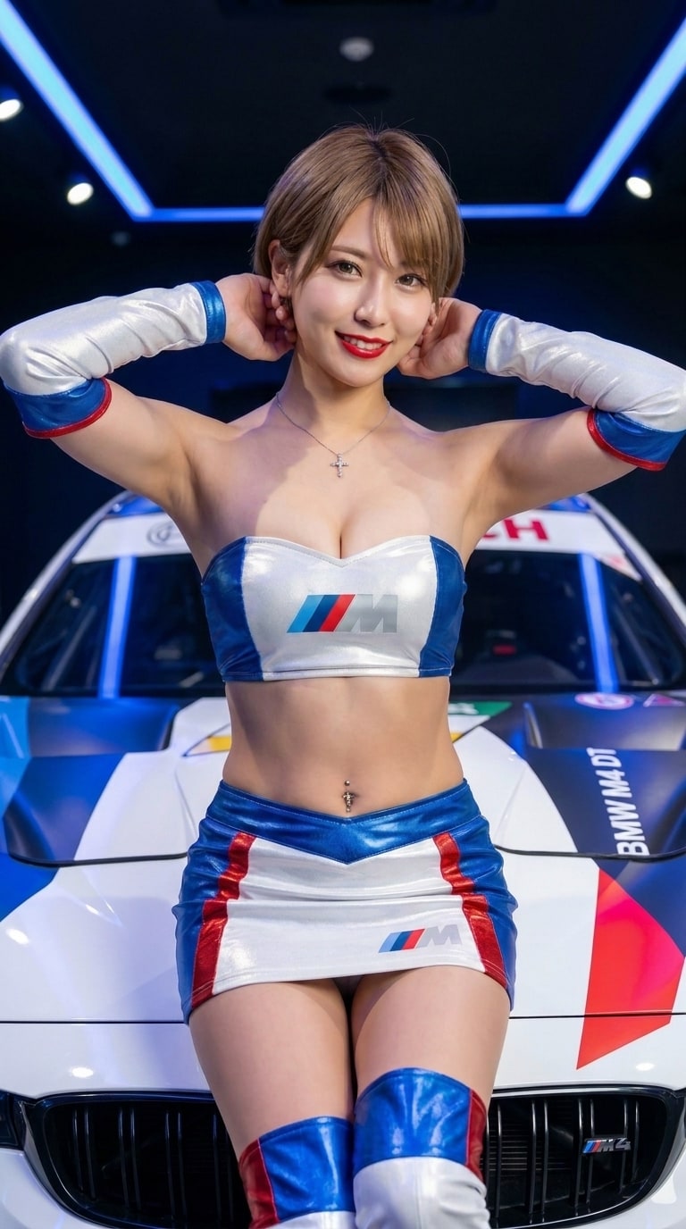 人妻レースクイーン