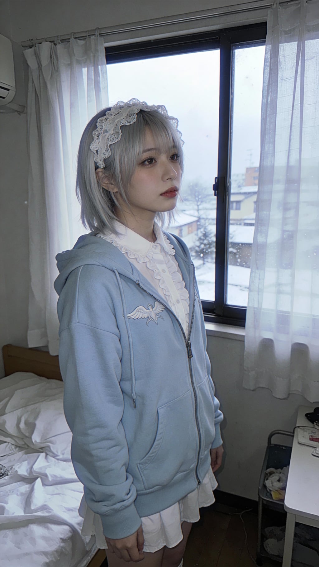 Lace and Snowflakes in the Morning Light