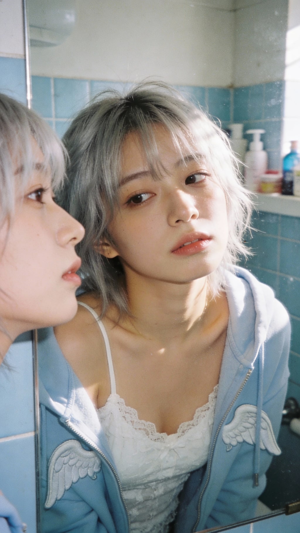 Lace and Snowflakes in the Morning Light