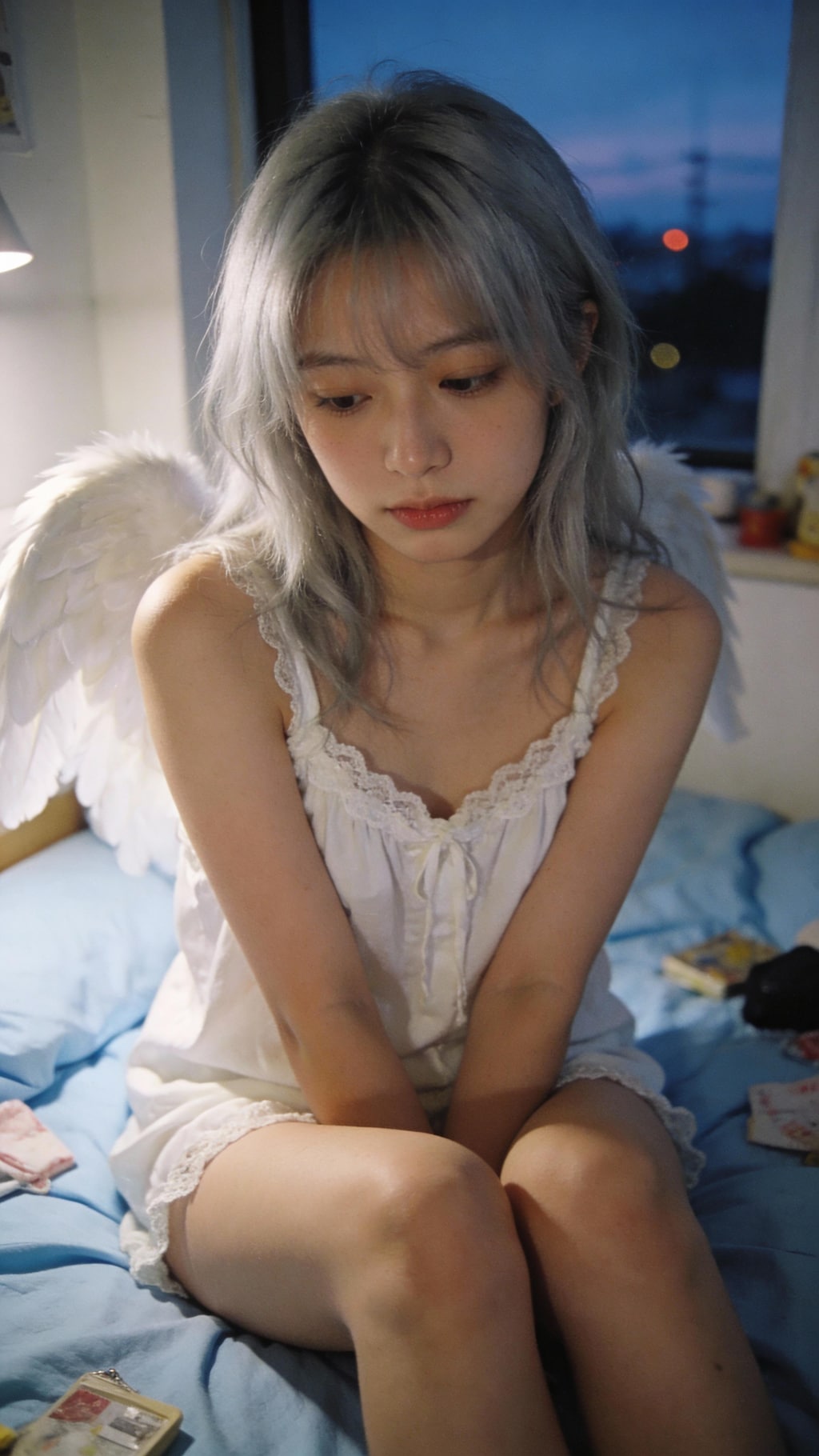 Lace and Snowflakes in the Morning Light