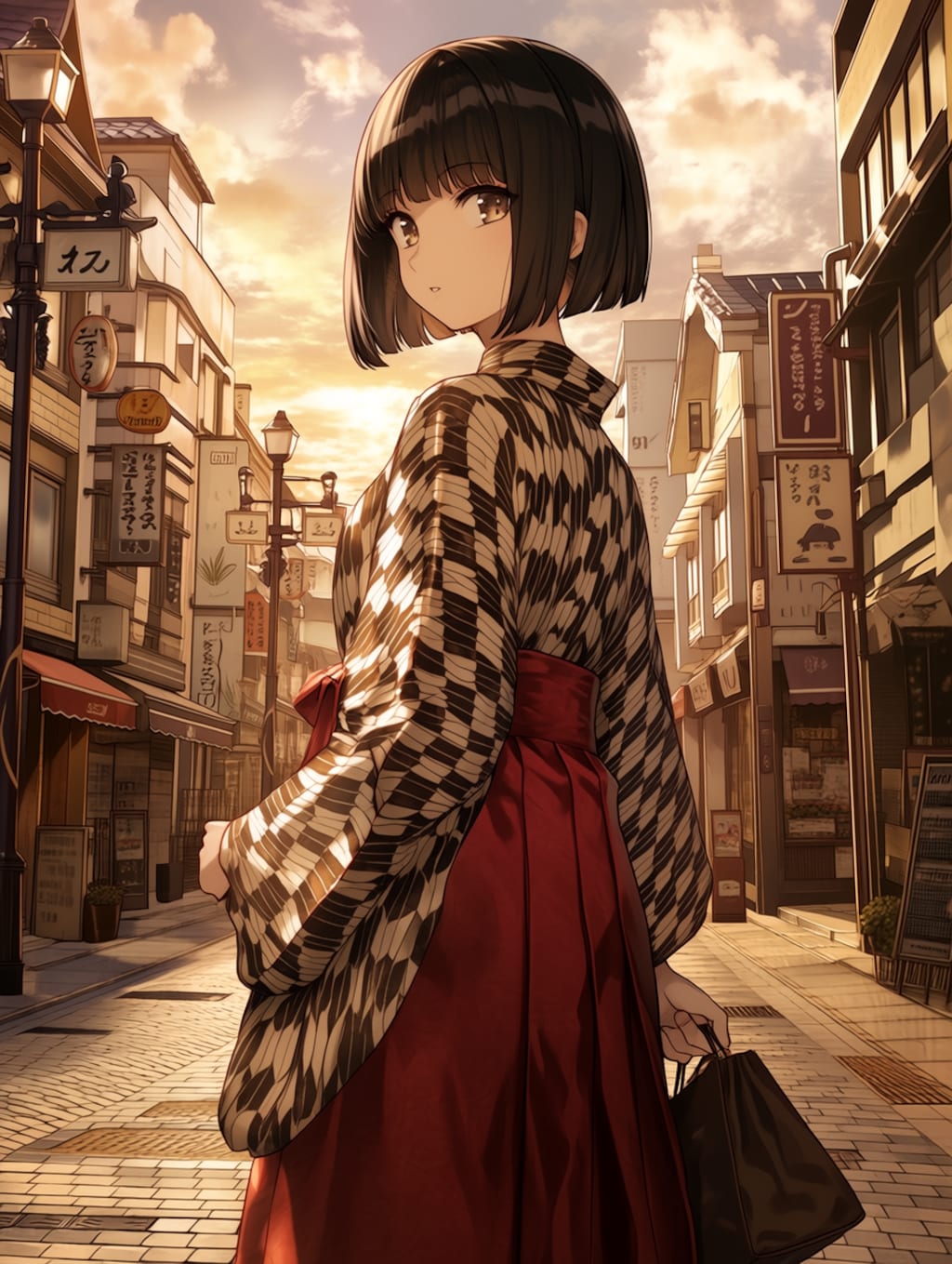 大正の街