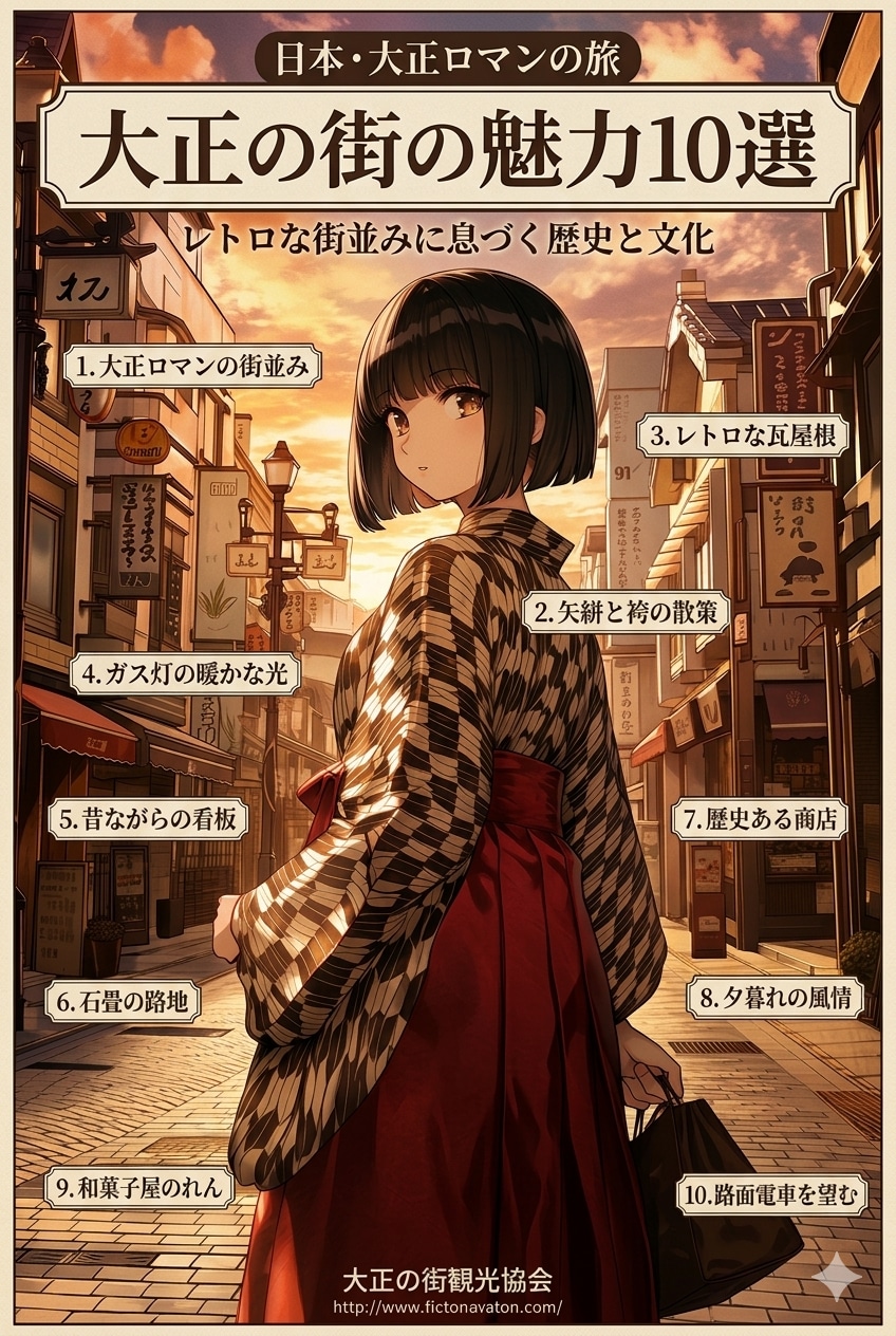 大正の街 | の人気AIイラスト・グラビア