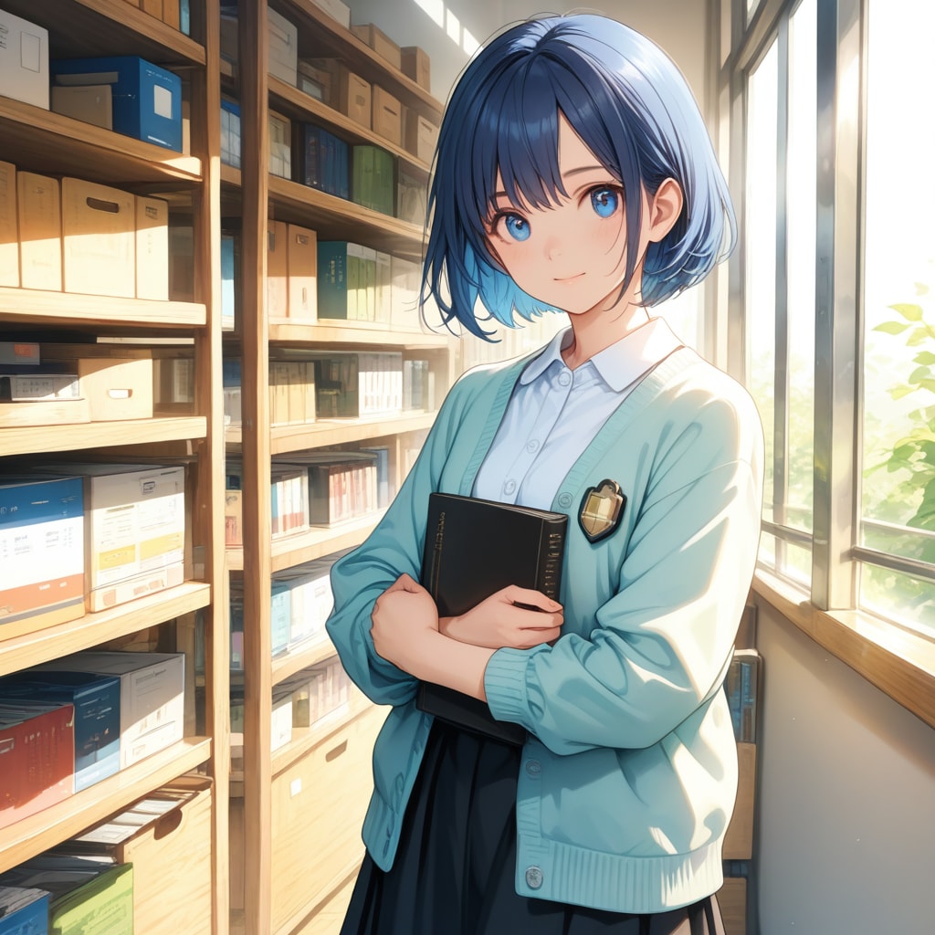 図書館スタッフ体験 | の人気AIイラスト・グラビア