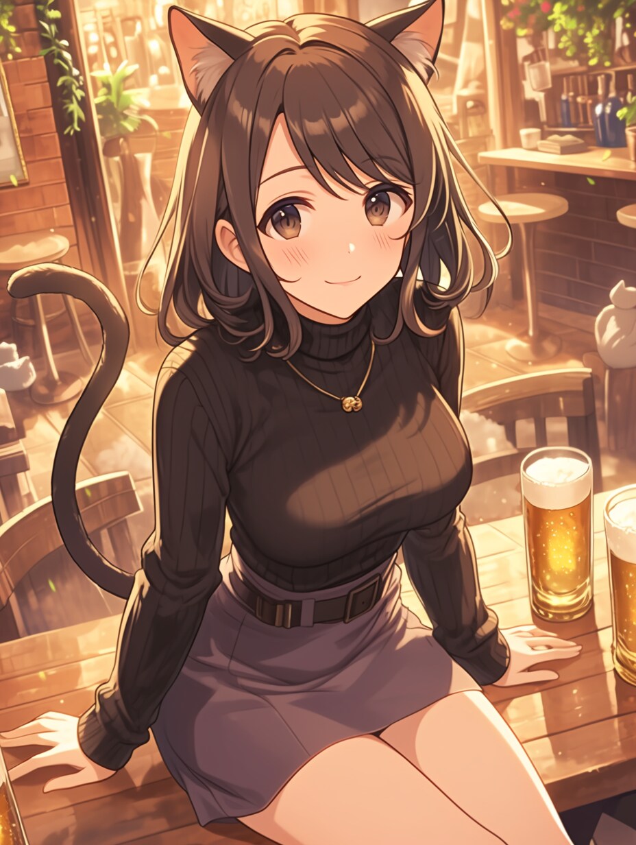 にゃん娘182 | の人気AIイラスト・グラビア