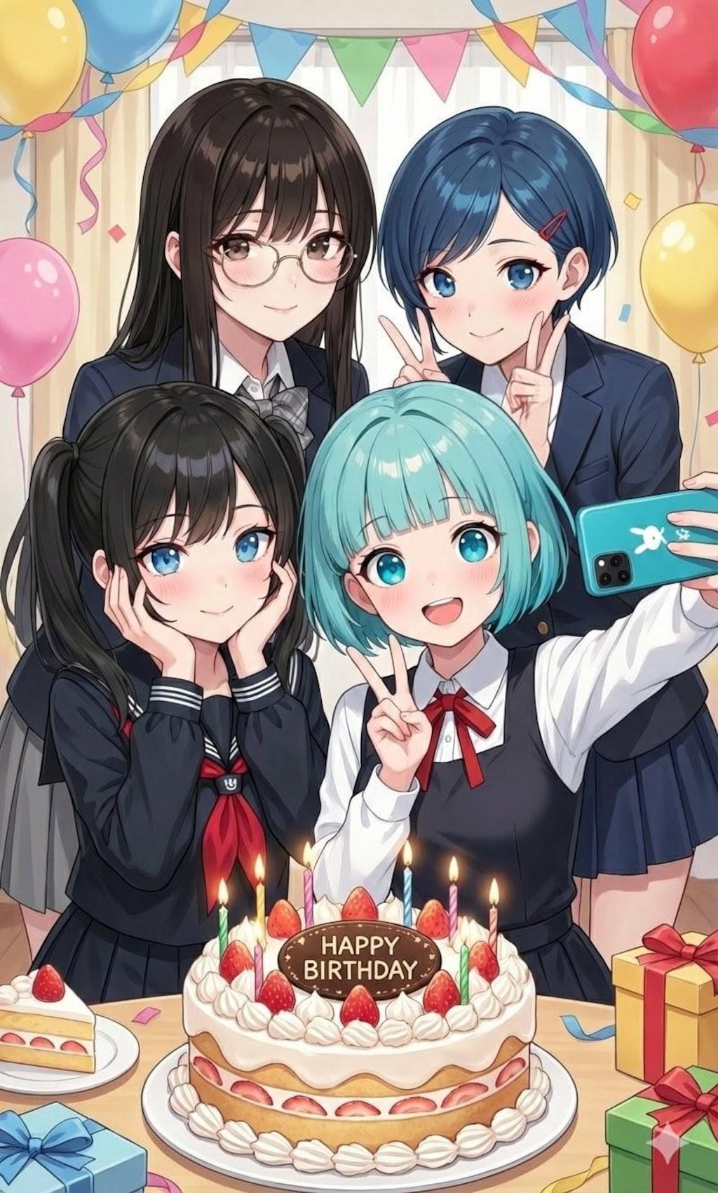 ウチの娘【冬組】のお誕生日パーティー