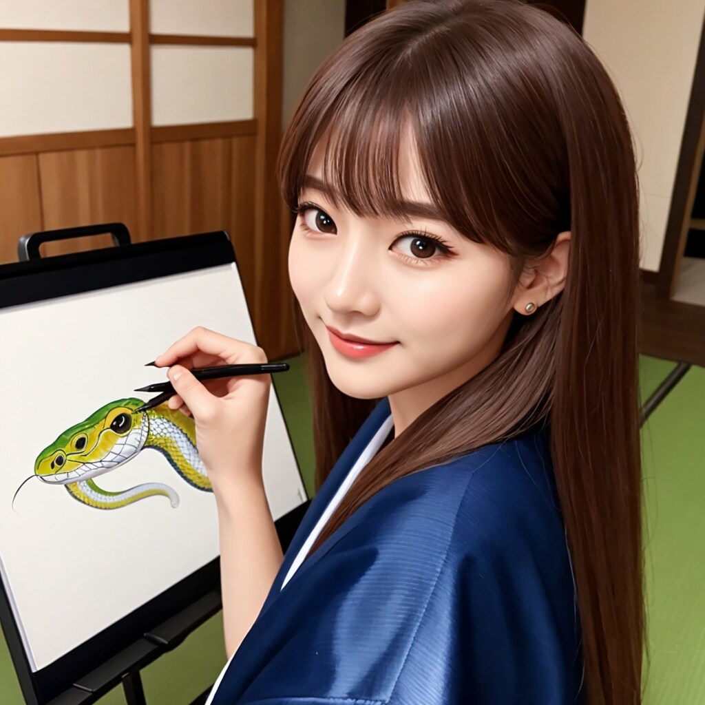蛇ってこんな感じだっけ？