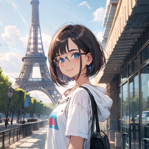 エッフェル塔見に行きましょう