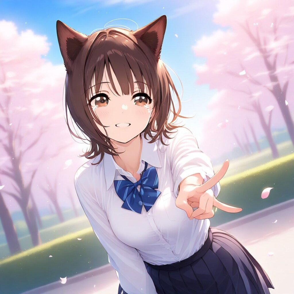 犬っ娘さんの卒業式