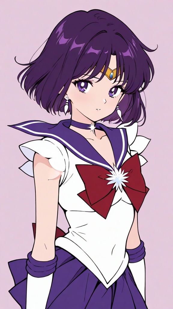 sailor saturn (bishoujo senshi sailor moon) | の人気AIイラスト・グラビア