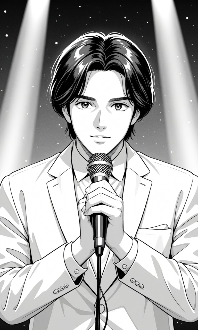 白黒歌合戦 | の人気AIイラスト・グラビア