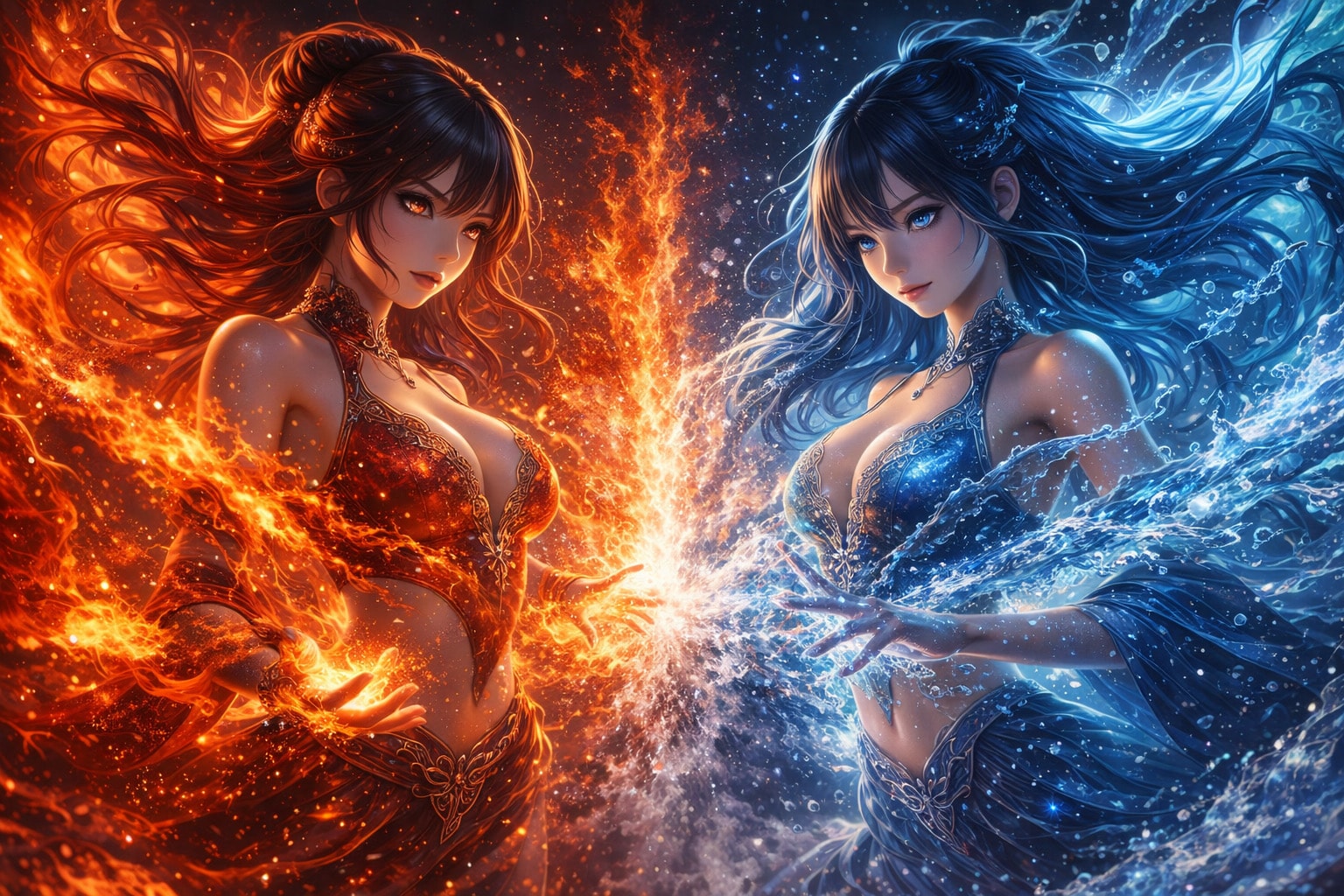 逆位置の双子企画参加投稿 | の人気AIイラスト・グラビア