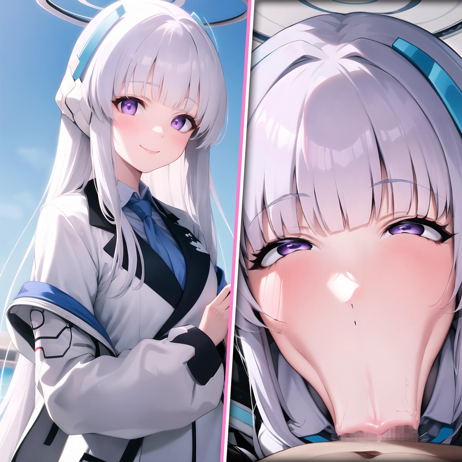 ノアのド下品ひょっとこフェラ顔