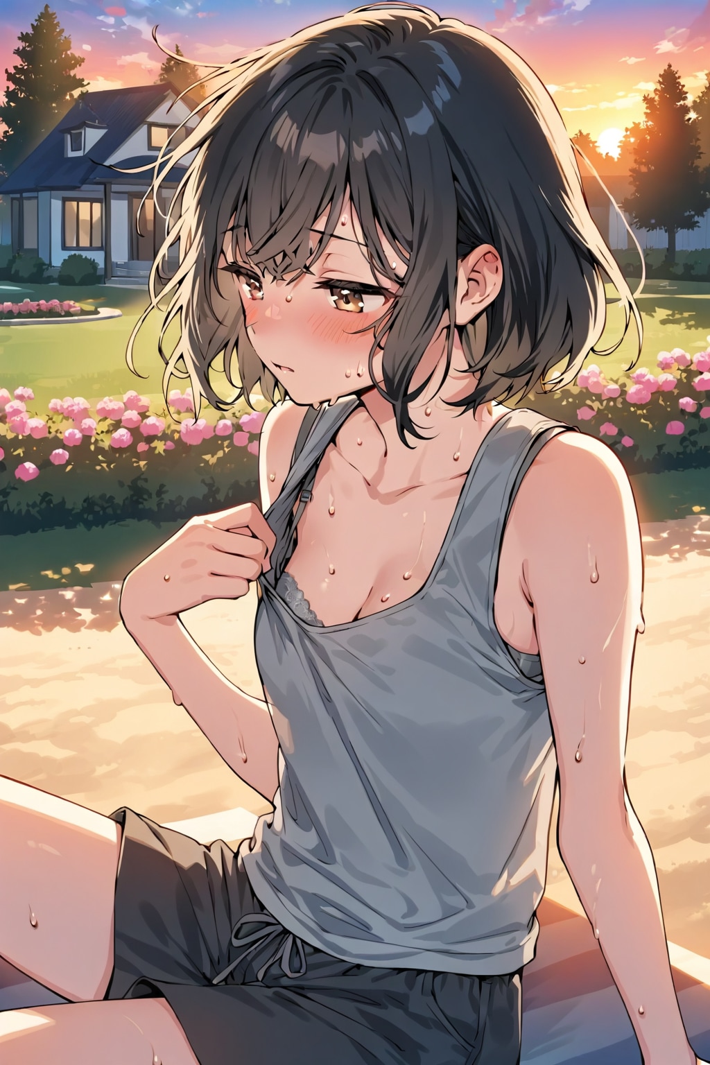 暑すぎる…