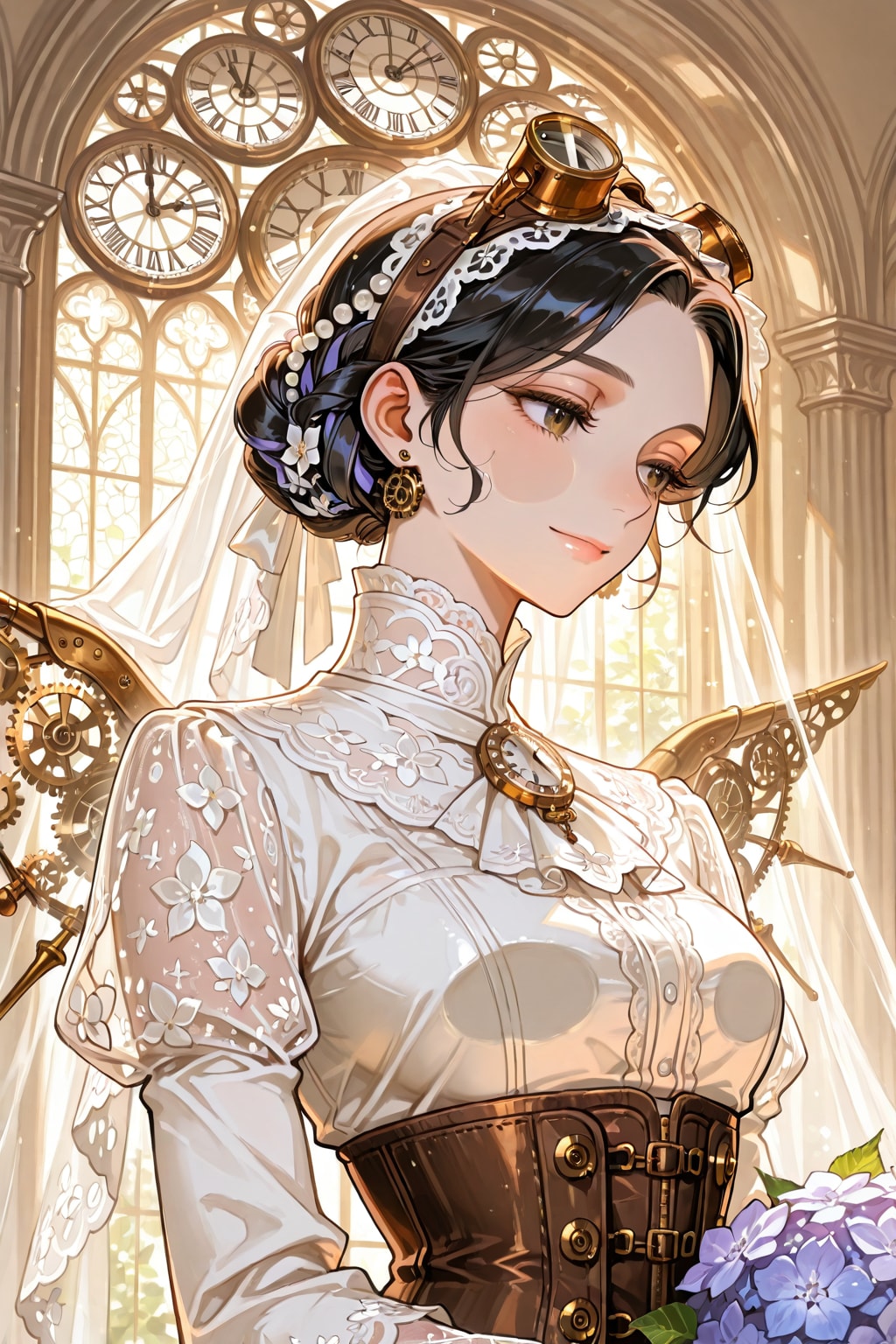 スチームパンク世界のジューンブライド