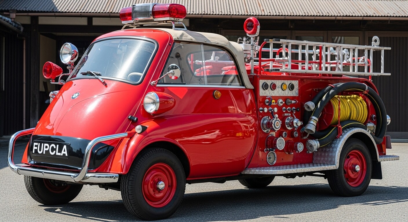 イセッタ消防車 | の人気AIイラスト・グラビア