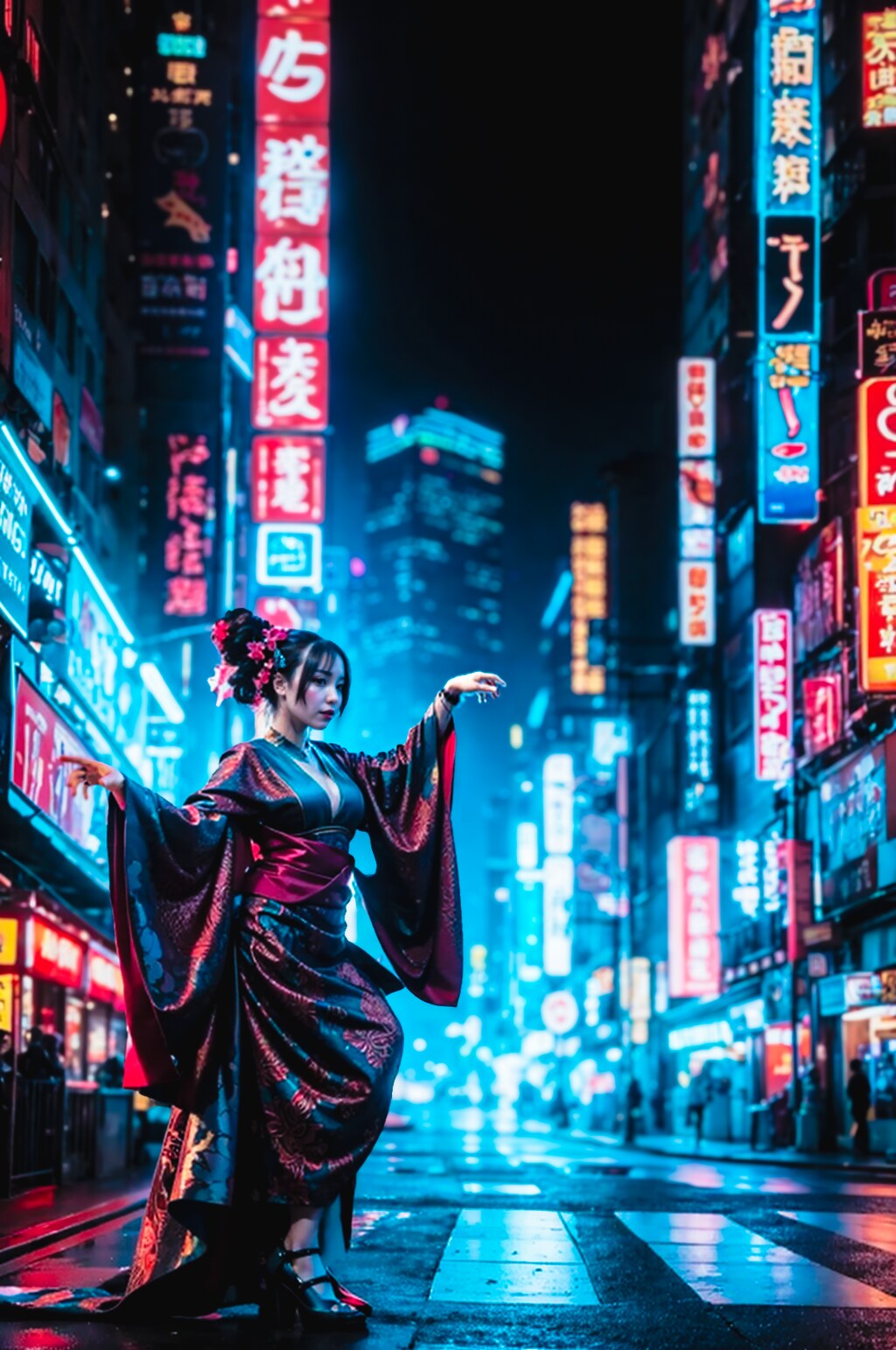 tokyo night walk