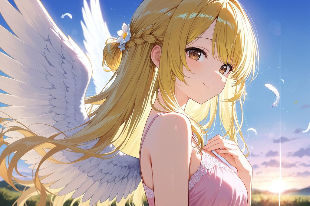 天使さん頑張ります