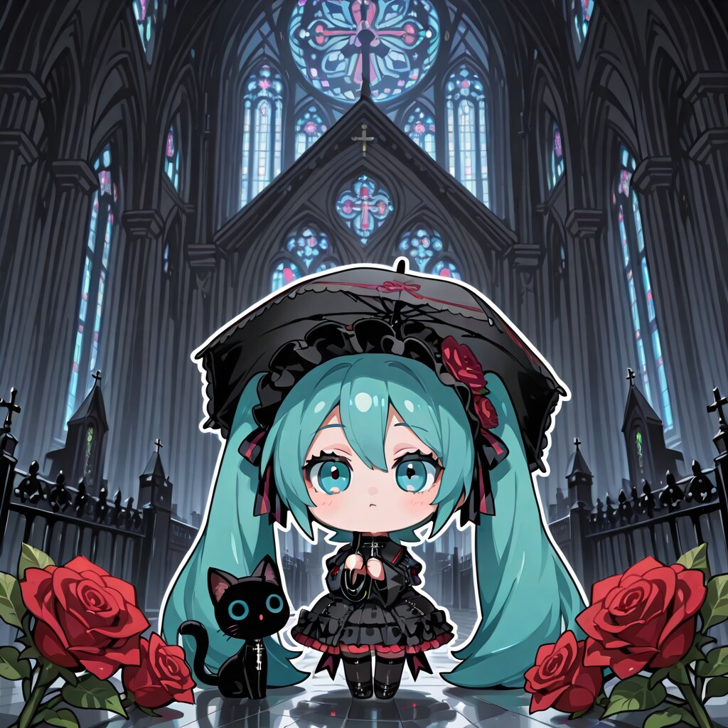 ECHIDNA ちびミク ゴスロリ