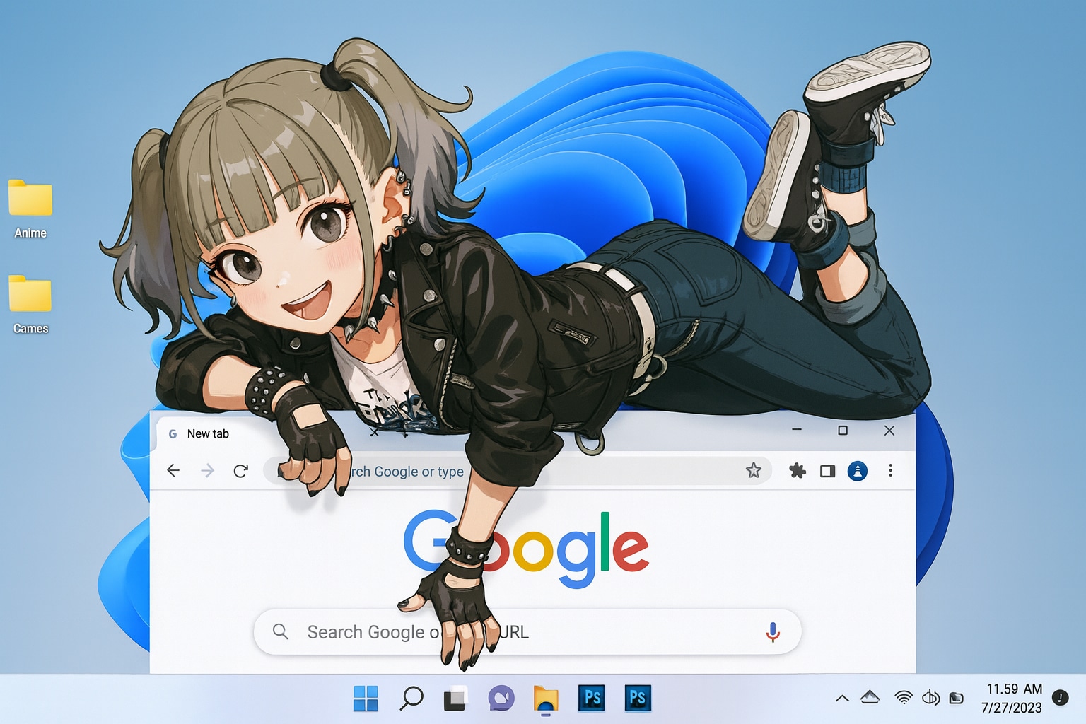 3人をデスクトップに召喚!✨ | の人気AIイラスト・グラビア