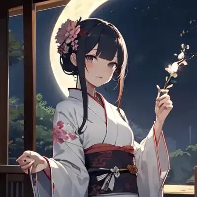 月蝶花