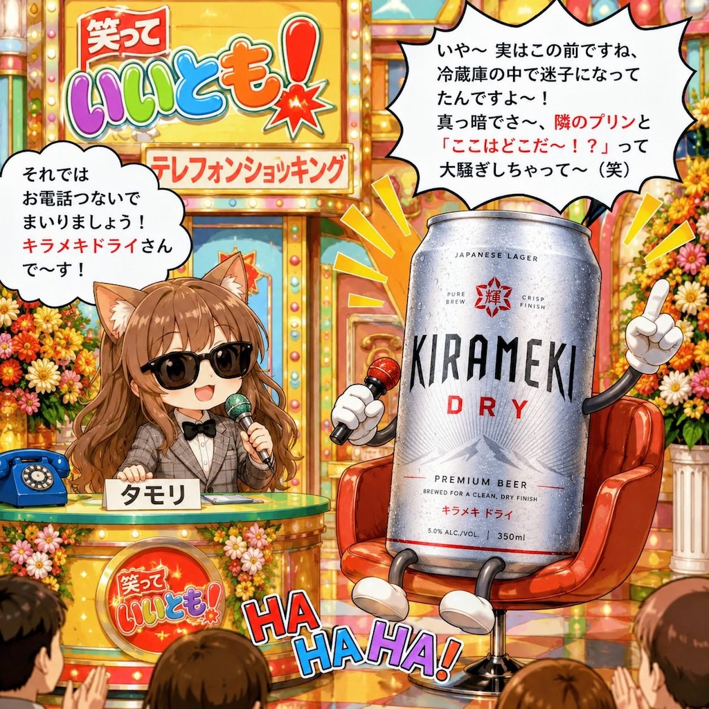 タモリさんな小さな女の子