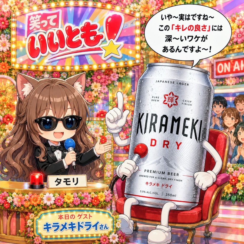 タモリさんな小さな女の子