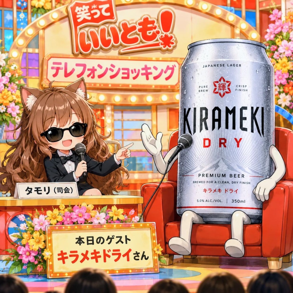 タモリさんな小さな女の子
