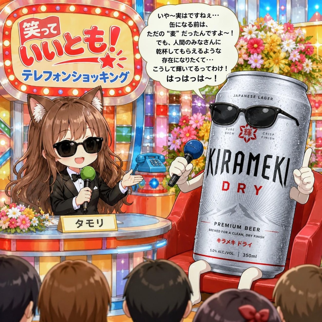 タモリさんな小さな女の子