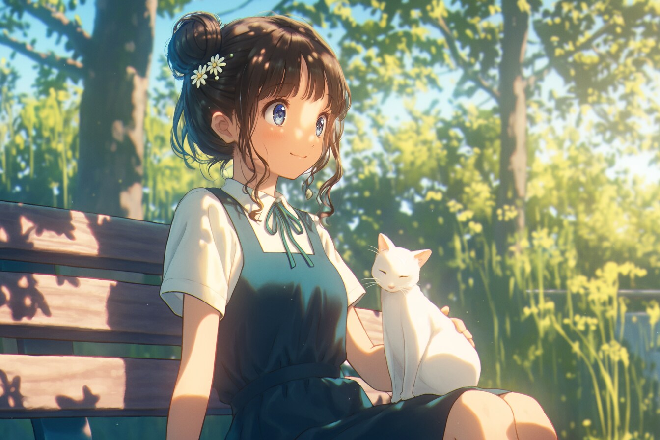 猫🐈とおだんごちゃん🍡✨09 | の人気AIイラスト・グラビア