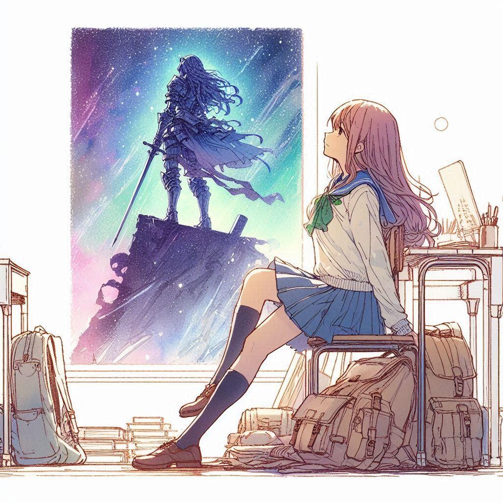 空想する少女⑨-Dalle編