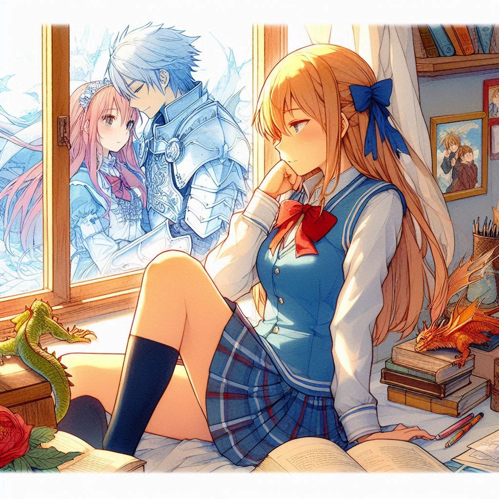 空想する少女⑨-Dalle編 | の人気AIイラスト・グラビア