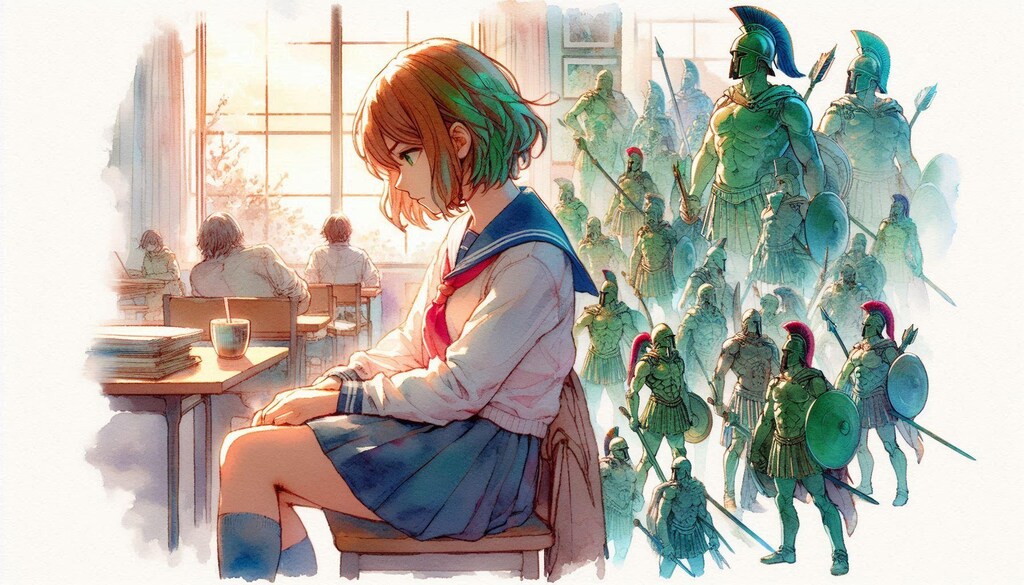 空想する少女⑨-Dalle編