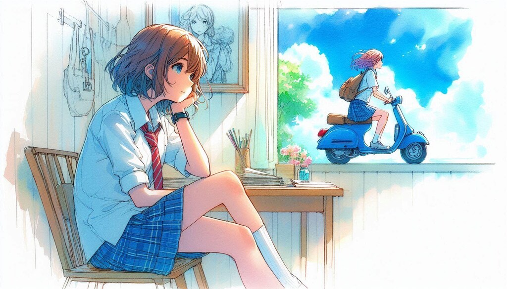 空想する少女⑨-Dalle編