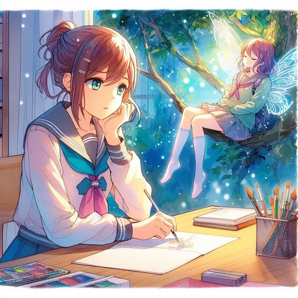 空想する少女⑨-Dalle編