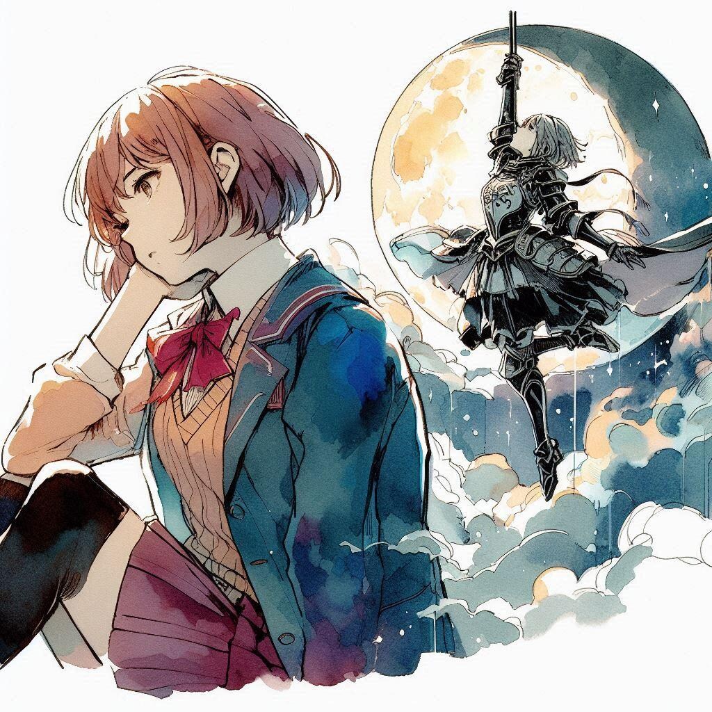 空想する少女⑨-Dalle編