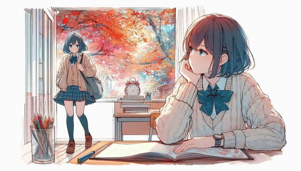 空想する少女⑨-Dalle編