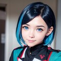 AIコスプレ：ニカ・ナナウラ（水星の魔女） 2枚目