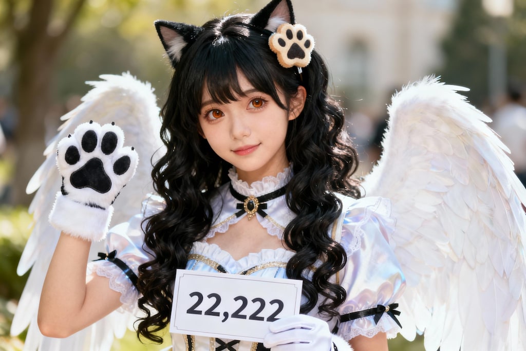 「22,222 いいね！」ありがとうございます💕