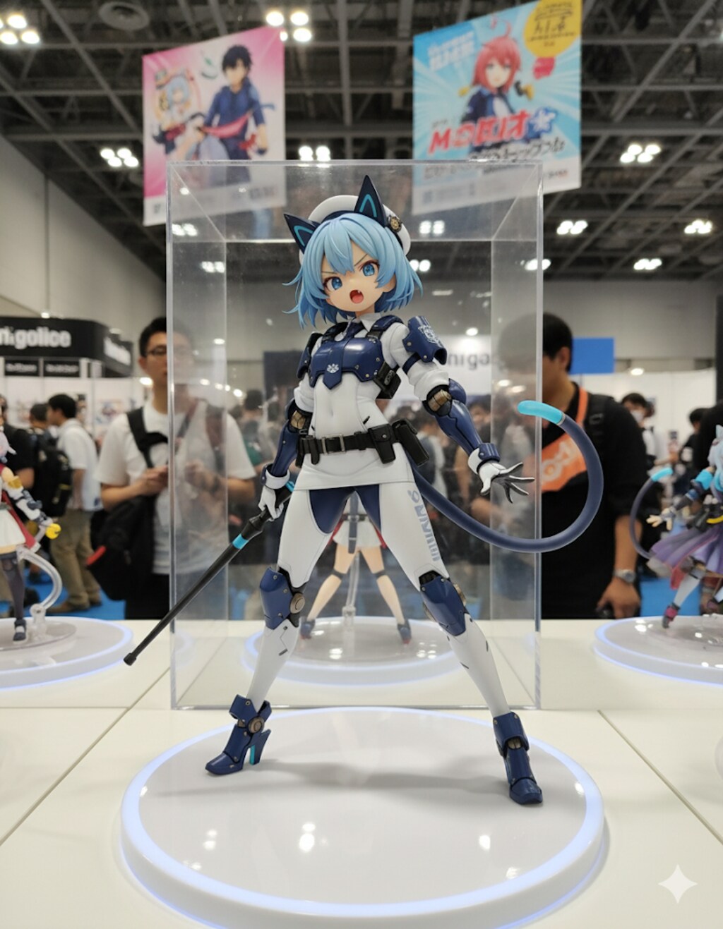 ヴァイスアイン・ＭＰ装備をうちの青ねこちゃんに着せたった！！