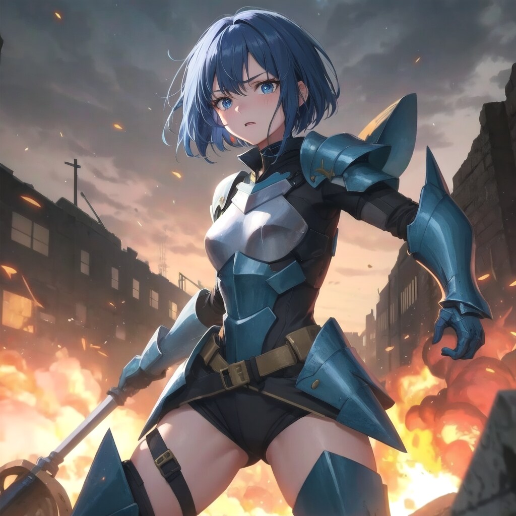 戦うボブ子ちゃん