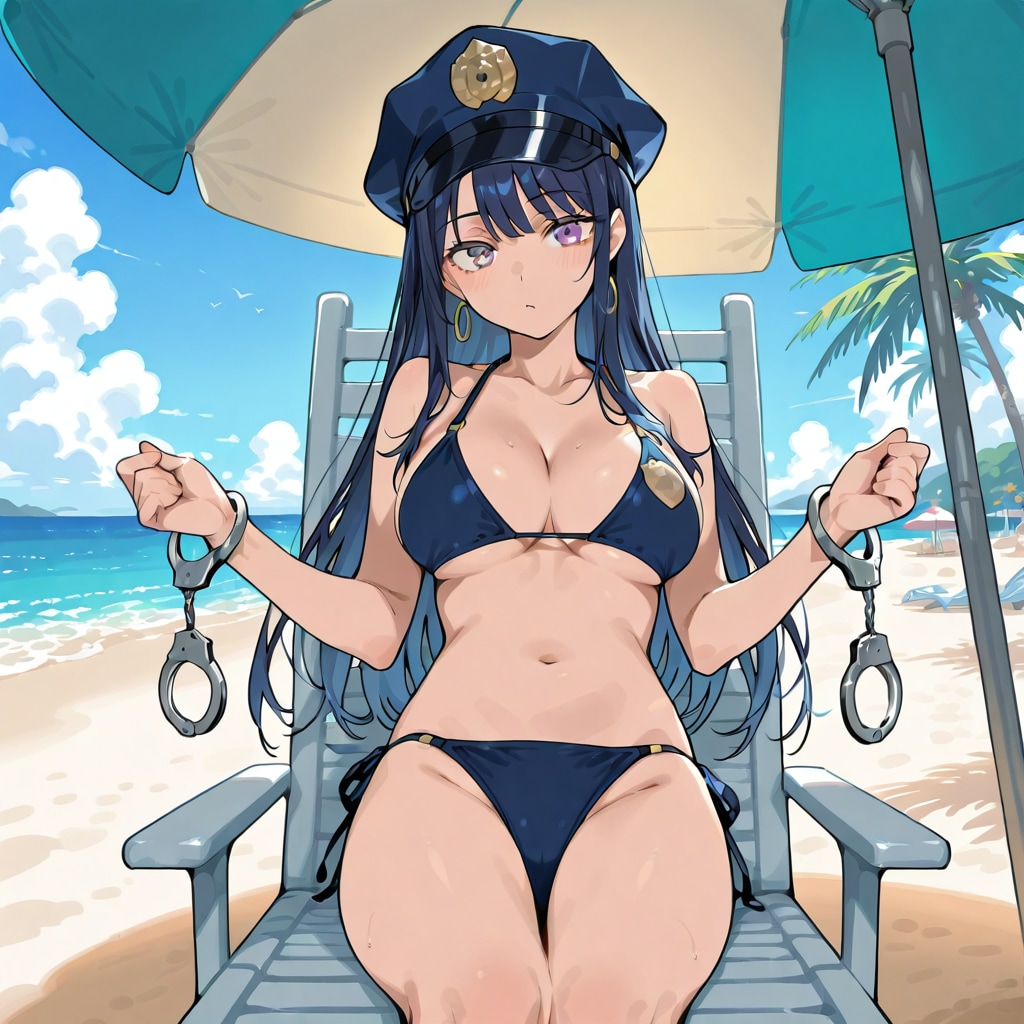 daisyで南国水着警察官260301