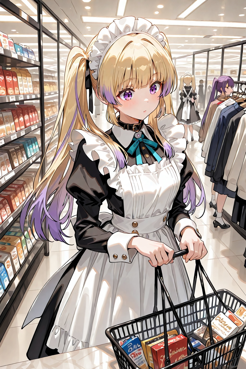 メグミちゃんの買い物風景