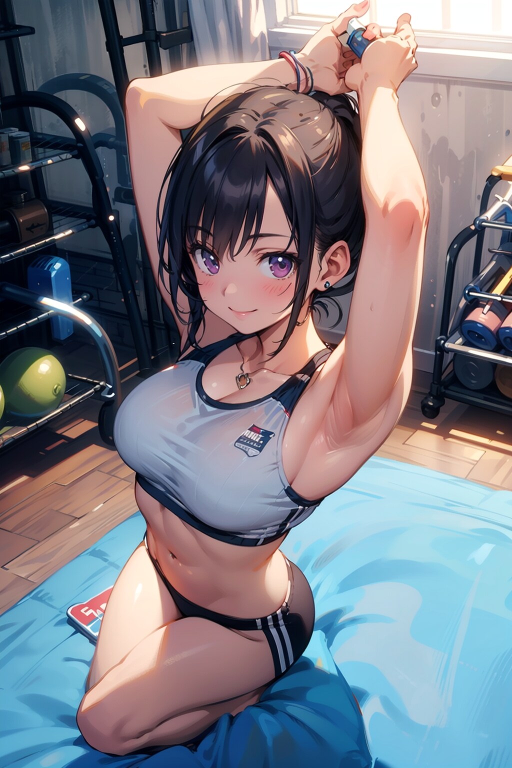 まずはストレッチから💖