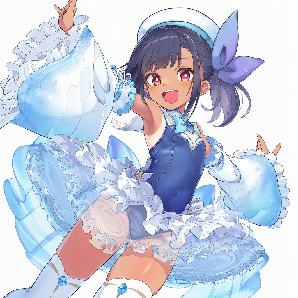 ふわふわスカート