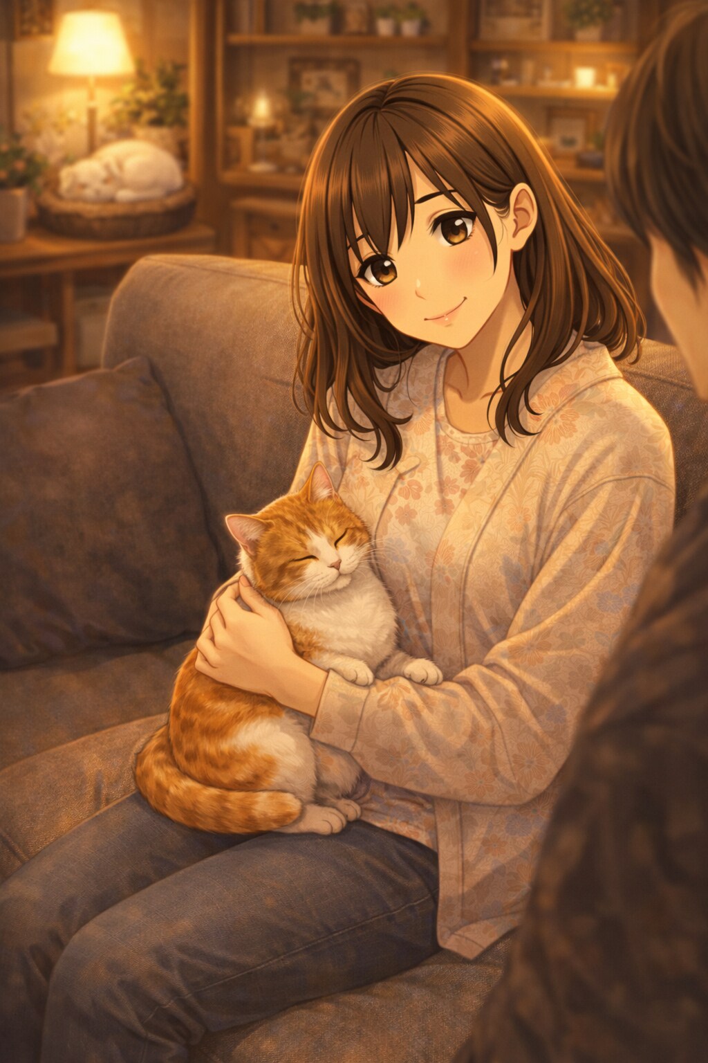 猫カフェで、君と過ごすやさしい時間