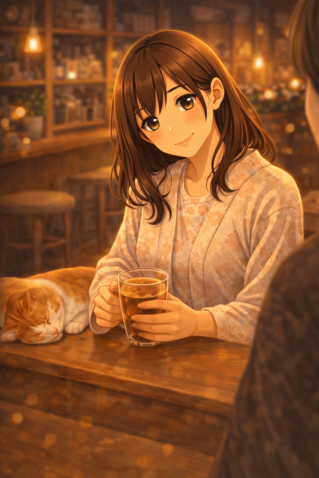 猫カフェで、君と過ごすやさしい時間