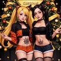 忍者ナルトと魅惑のくノ一が変身するクリスマスパーティー！セクシーな美少女たちのハニートラップに要注意 10枚目
